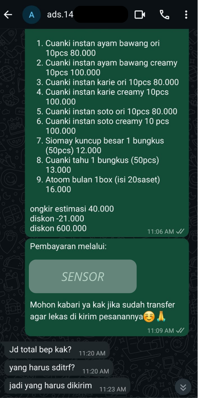 Testimoni Pelanggan Hadebogatama 7