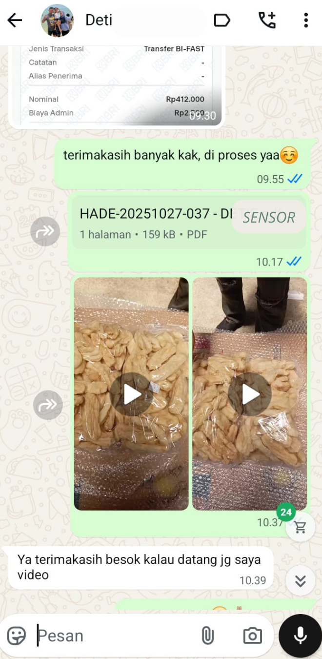 Testimoni Pelanggan Hadebogatama 2