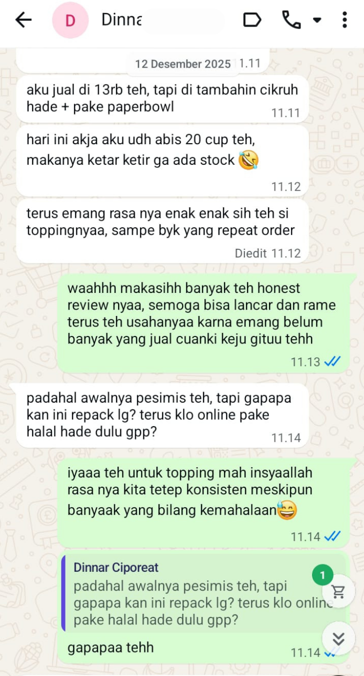 Testimoni Pelanggan Hadebogatama 9